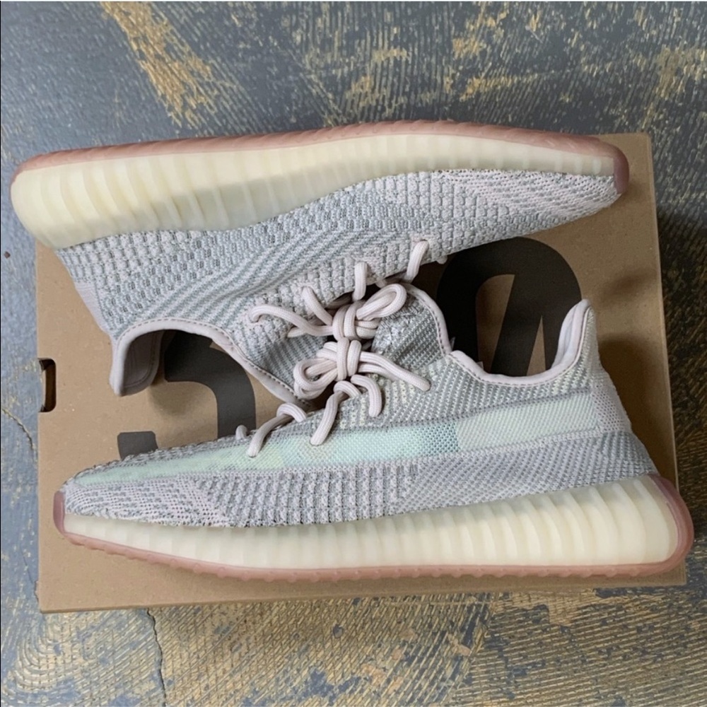 Adidas Boost Yeezy 350 V2 Citrin FW3042 10 - Picture 1 of 8